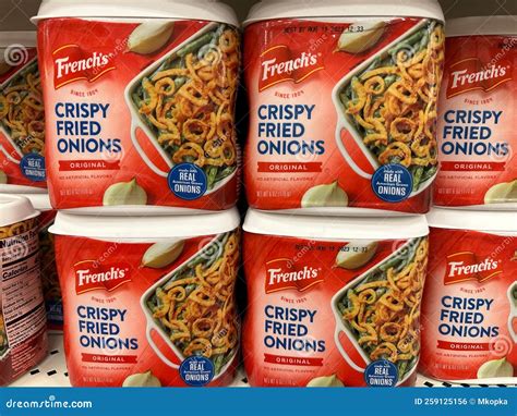 Frenchs Crispy Fried Onions, In Packages, For Sale At A Target Grocery ...