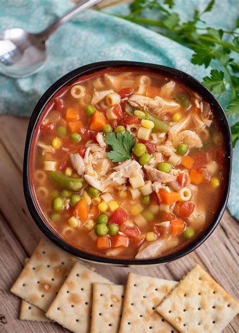Instant Pot Chicken Vegetable Soup | Recipe Cart | Recipe Cart