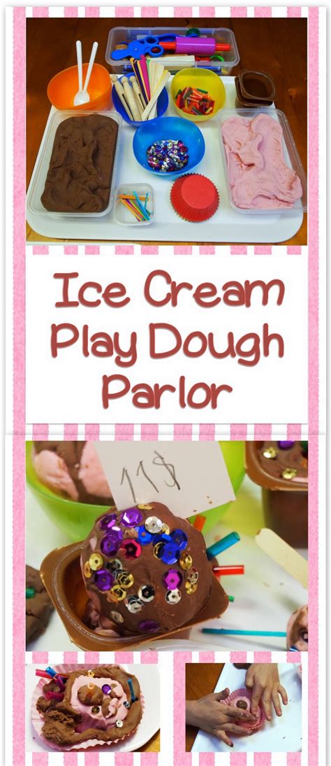 Ice cream Play Dough Parlor « United Teaching | Kids play dough ...
