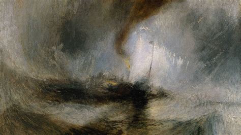 "Snow Storm at Sea" (1842) by Joseph Mallord William Turner | Turner painting, Mallord, William ...