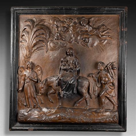 Large Terracotta Relief - Lombardy, First Half of 17th Century For Sale at 1stDibs