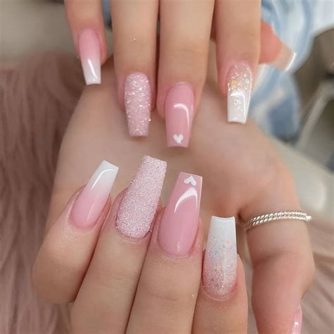 30 Stunning Pink And White Nail Designs To Make You A Beauty Queen