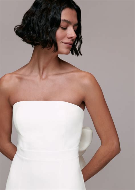 Ivory/Multi Ellis Strapless Wedding Dress | WHISTLES