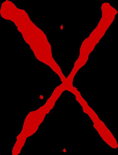 Free Red X PNG Images with Transparent Backgrounds - FastPNG.com