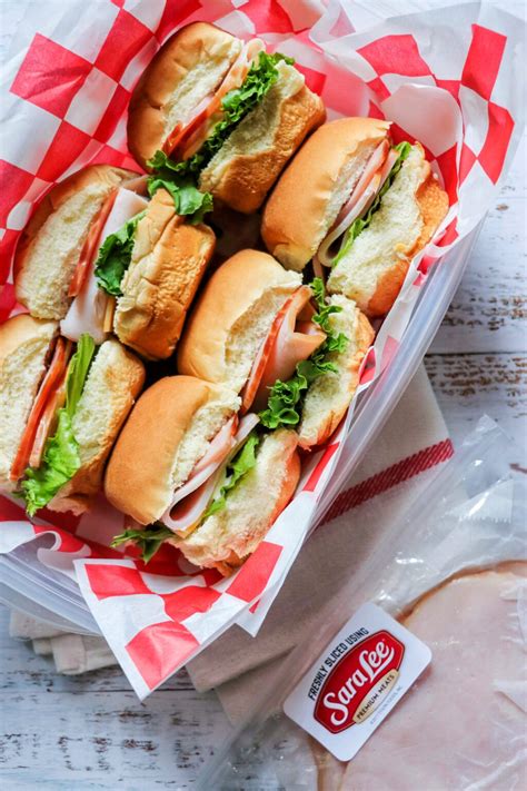 Ham and Turkey Sliders (make-ahead sandwiches for lunch) - Fab Everyday