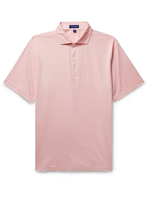 Peter Millar - Excursionist Stretch Cotton and Modal-Blend Polo Shirt ...