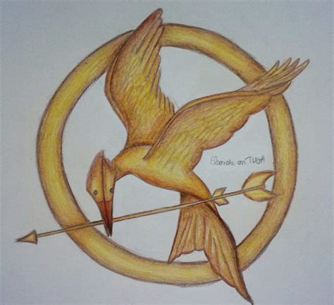 Mockingjay Bird Drawing