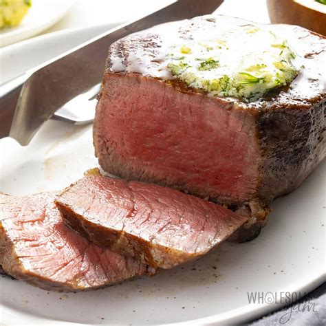 Pan Seared Filet Mignon - Wholesome Yum