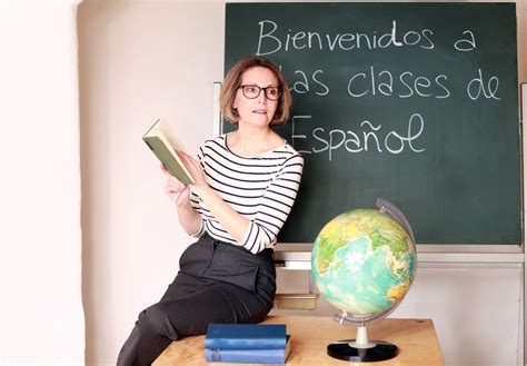 Teacher Teaching Spanish