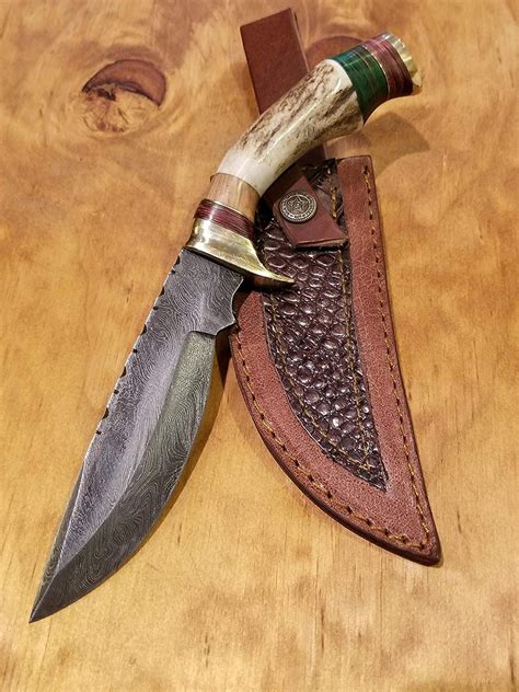 Hunting Knife Antler Handle at Jane Mcgary blog