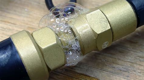 Check For A Gas Leak DIY (Soapy Water Test) ‐ Fixed Today Plumbing