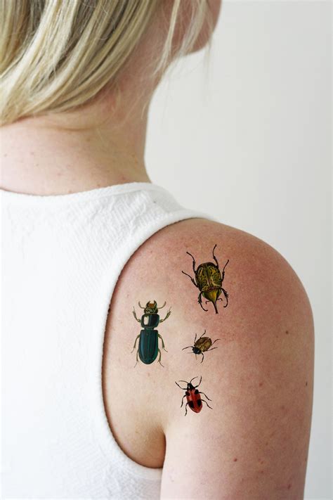 Scarab Beetle Chest Tattoo