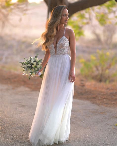 Boho Chic Beach Wedding Dresses