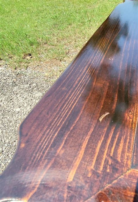 Ethan Allen Game Table 12-9012 Chess Checkers Antiqued Pine Old Tavern ...