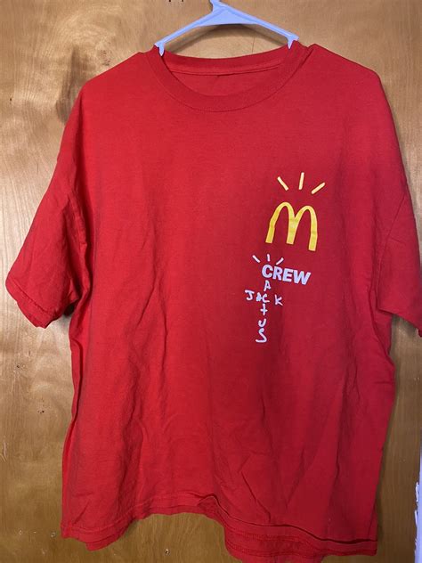 Travis Scott McDonald’s Travis Scott Cactus Jack Promo Shirt | Grailed