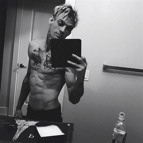 Aaron Carter Shares Shirtless Selfie After Madison Parker Split