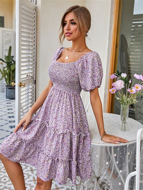 Purple summer dress – Artofit