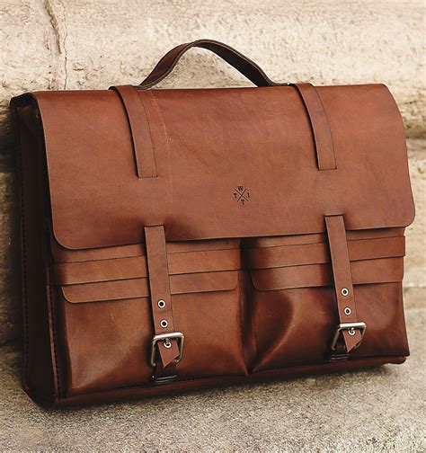 Mens Leather Work Bags