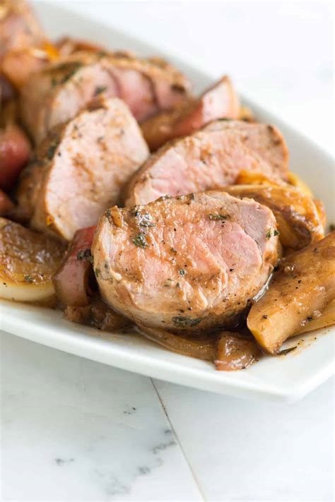 Perfect Pork Tenderloin with Apples Recipe - Studio Food
