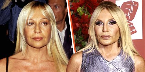 Donatella Versace Then And Now