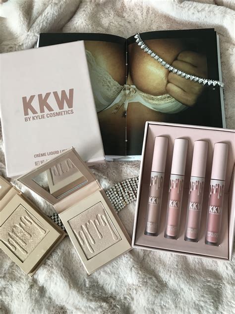 Kkw beauty kim Kardashian kylie cosmetics highlight | Kylie cosmetics ...