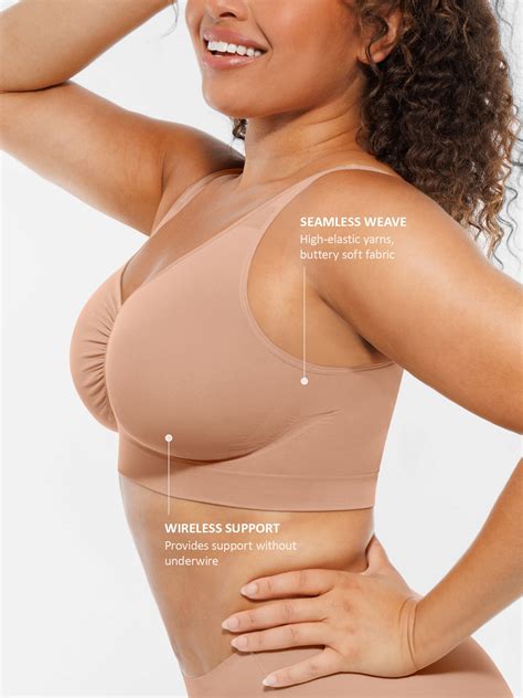 Feelingirl Best Seamless Bra and Seamless Wireless Bra for Women