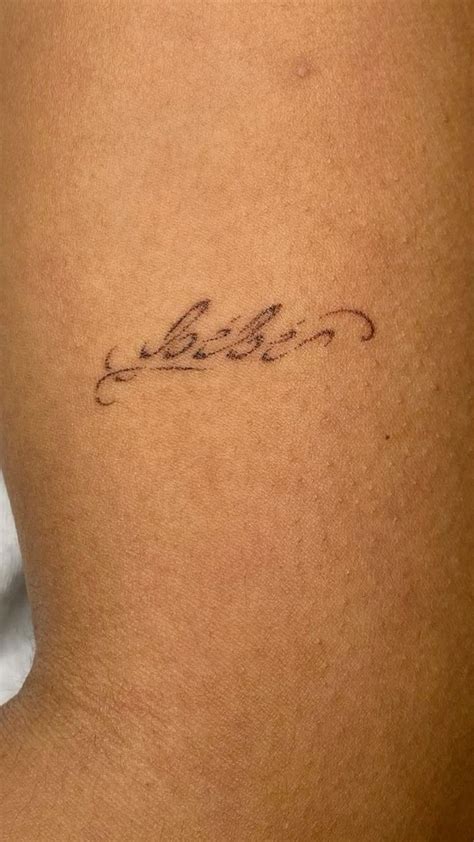 Pin by ec on june | Cursive tattoos, Writing tattoos, Tattoo script