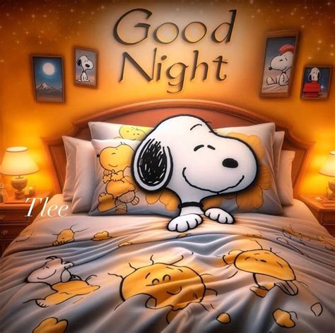 Snoopy good night – Artofit