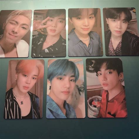 [FULL SET] bts mots map of the soul: persona version 2 photocards, Entertainment, K-Wave on ...
