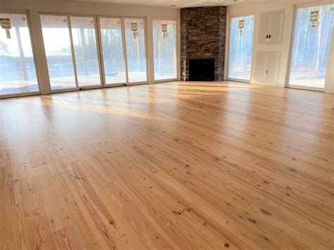 Character Grade Heart Pine Flooring | Southend Reclaimed