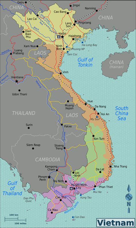 File:Vietnam Regions Map.png - Wikitravel Shared