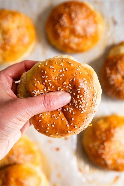 Gluten free burger buns sandwich rolls vegan – Artofit
