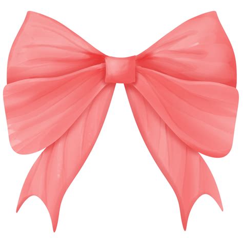 a pastel pink bow on a transparent background 41641456 PNG