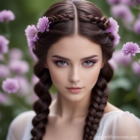 Portrait of a Passionate Young Woman | Stable Diffusion Online