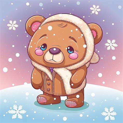 Crying Teddy Bear Drawing
