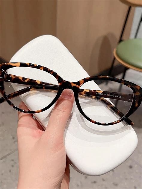 Leopard Print Plain Eyeglasses | Savana | Bestsellers
