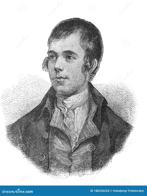 The Robert Burns`s Portrait, the National Bard, Bard of Ayrshire and ...