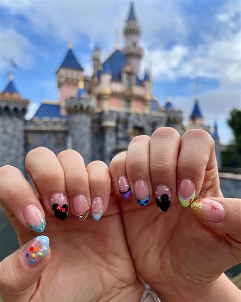 Easy Disney Princess Nail Designs