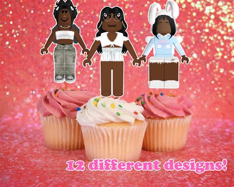 ROBLOX Girls Printables, Roblox Girl Party, Roblox Party Supplies ...