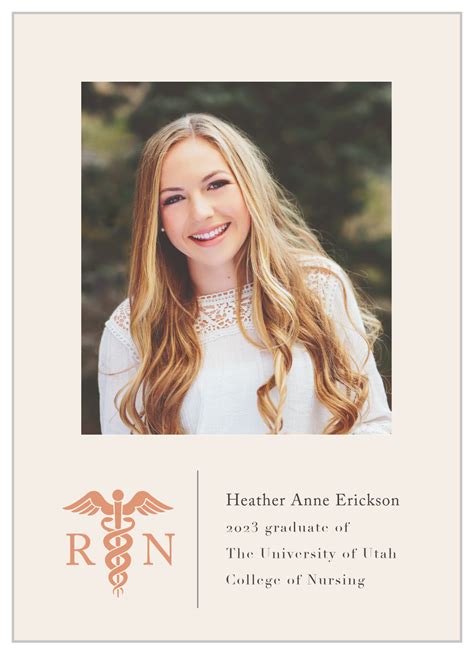 Nursing Graduation Announcement Wording