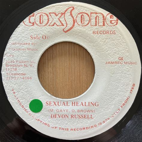 激レア ソウルフルレゲエオリジナル盤 Devon Russell - Sexual Healing / Marvin Gaye カバー soulfull cover(レゲエ)｜売買された ...
