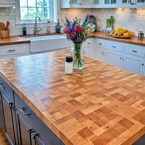 15 Kitchens With Butcher Block Countertops That Last