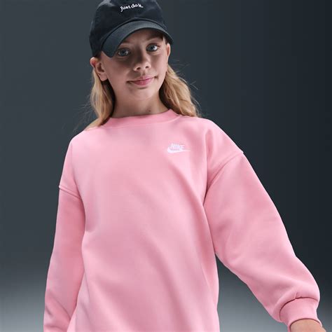 Girls Pink Crew Neck Fleece. Nike ZA