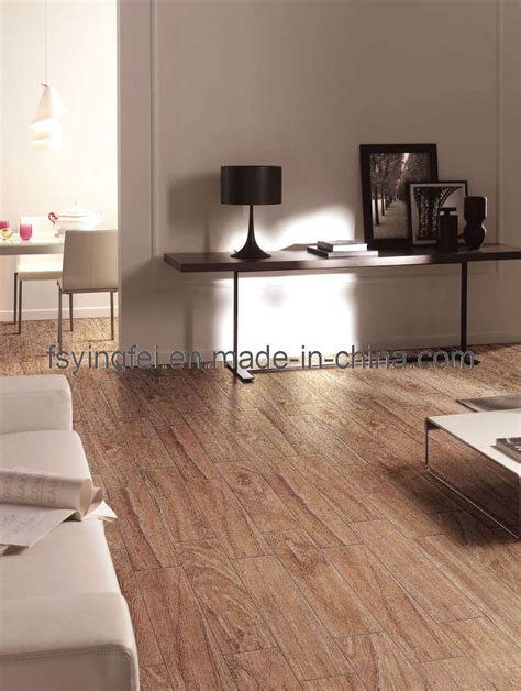 Semi-Polished Porcelain Wood Floor Tile (WS6004) - Floor Tile and ...