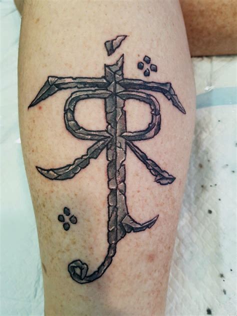 Jrr Tolkien Symbol Tattoo