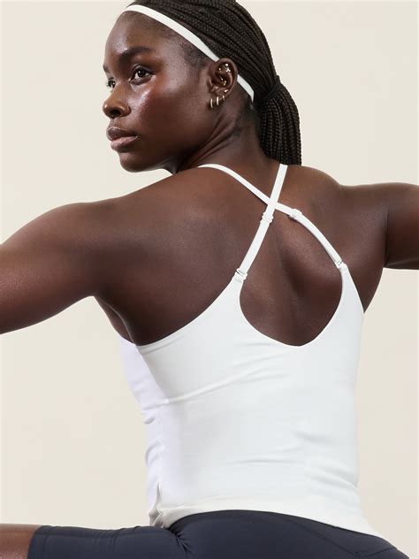 Elation V-Neck Built-In Bra Tank D-DD | Athleta