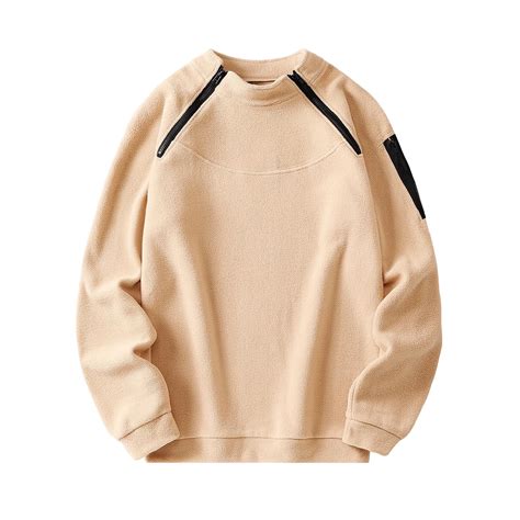 Aursykel Mens Big and Tall Sweatshirts for Fall Winter Fleece Warm ...