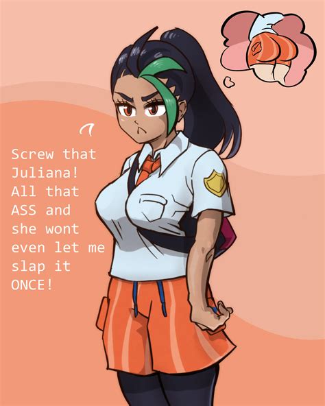 Nemona Breast Expansion 1 by Chell-Chan on DeviantArt