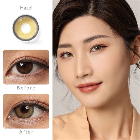 Hazel Green Contact Lenses