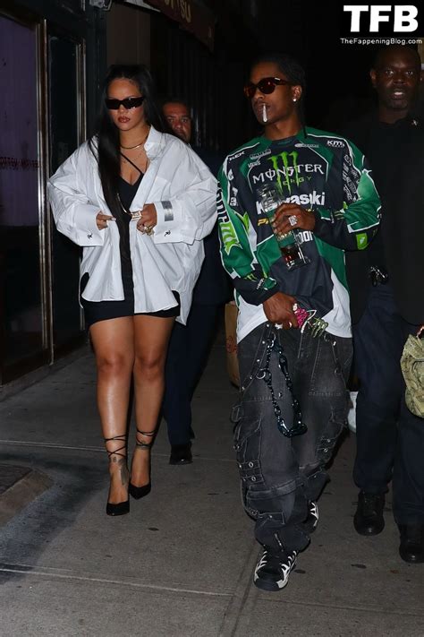 Rihanna ASAP Rocky Enjoy A Dinner Date In NYC (75 Photos) | PinayFlixx Mega Leaks